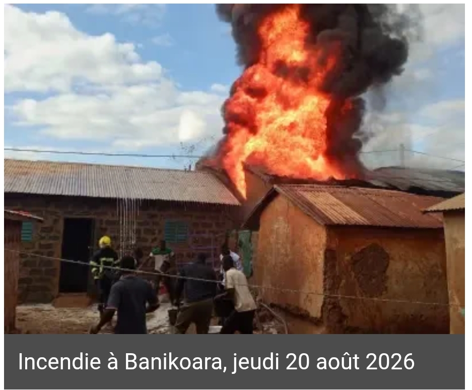 Incendie à Banikoara : le bilan du désastre d’Orougnorou passe à 5 morts