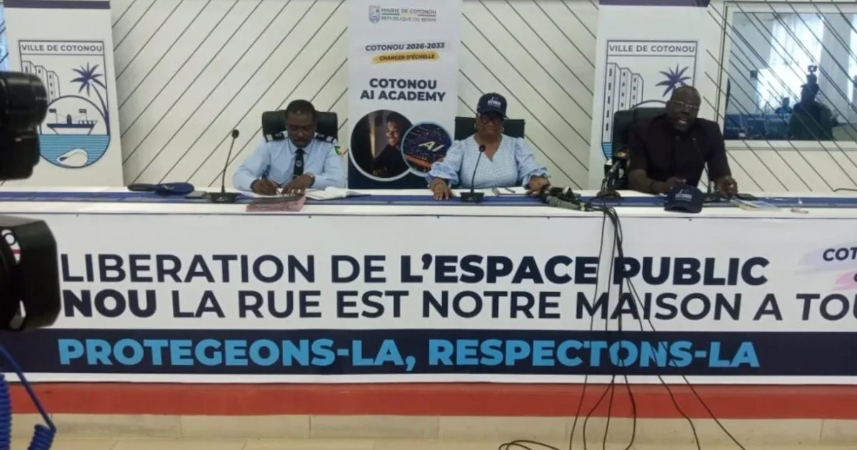 Libération des espaces publics à Cotonou : la phase d'action s'ouvre ce lundi